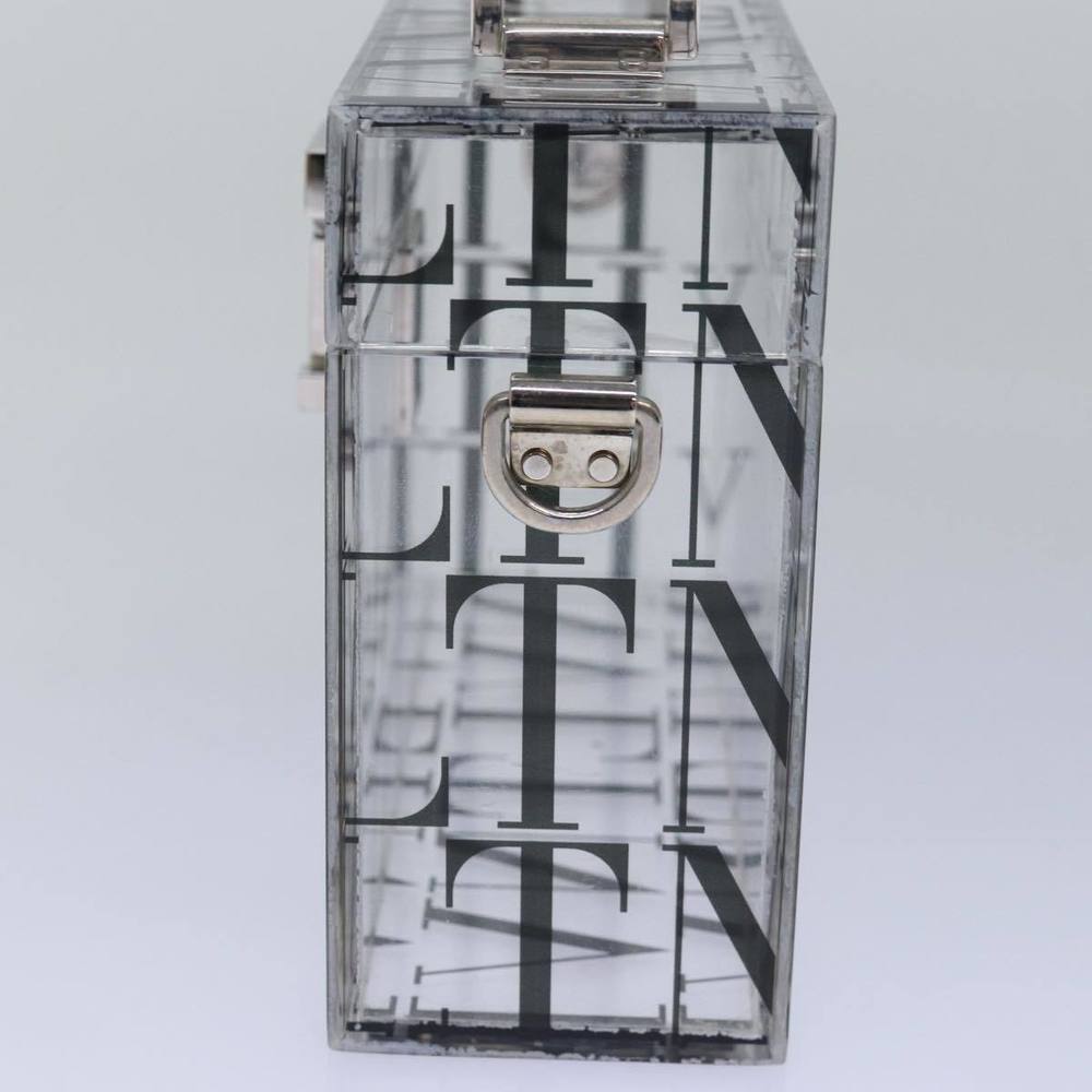 VALENTINO Hand Bag Plastic 2way Clear Auth 78373A - Picture 4 of 16